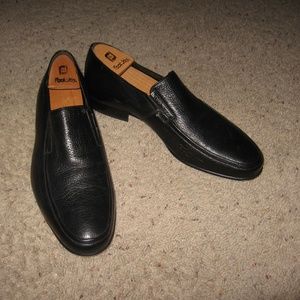 Luis Gonzalo Mens Loafers - Black - 43